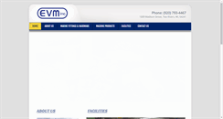 Desktop Screenshot of evminc.com