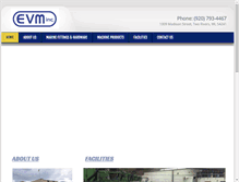 Tablet Screenshot of evminc.com